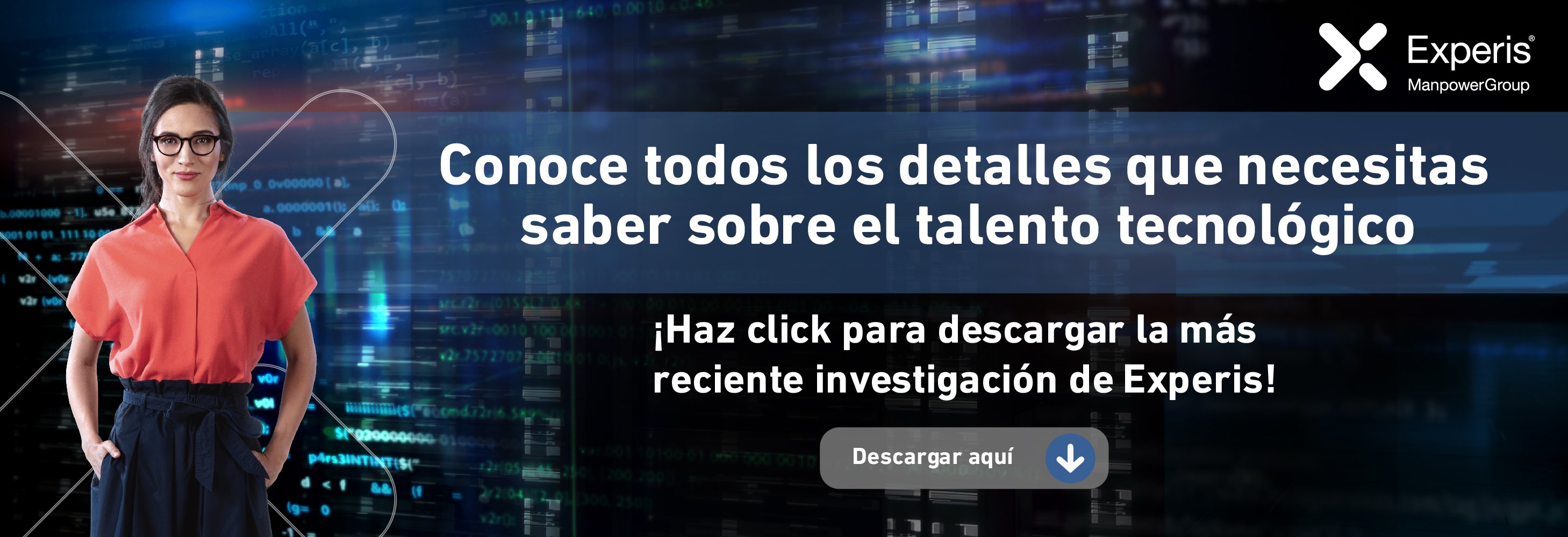 Experis campaña The New Age of Talent-BANNER LANDING